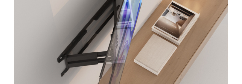 Телевизор над комодом или тумбой: как правильно разместить