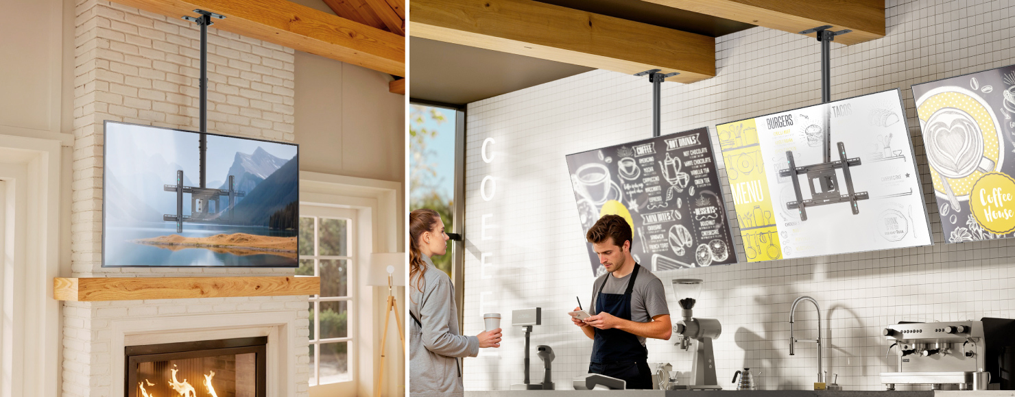 потолочный кронштейн, крепление для телевизора, потолочные держатели для тв, настенное крепление для тв, потолочный держатель для телевизора, потолочный кронштейн для тв, крепление для телевизоров и мониторов на потолок, телескопический потолочный кронштейн, потолочно-настенные держатели для проекторов, потолочное крепление, крепление для экрана