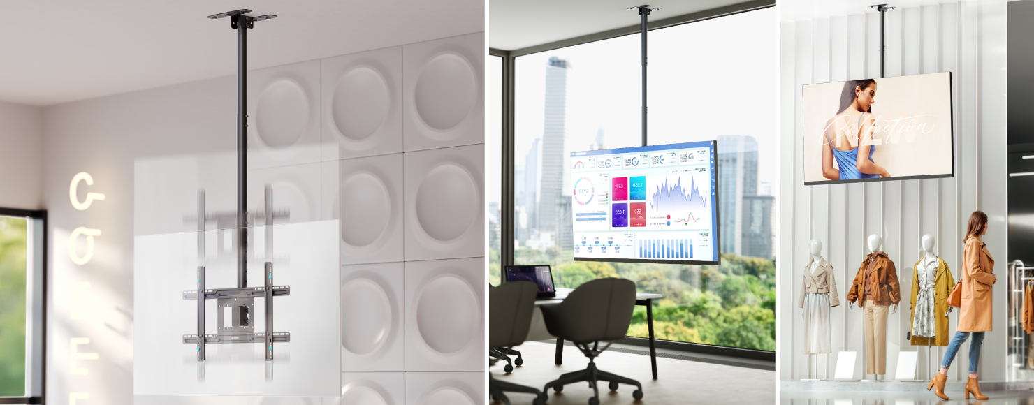 потолочный кронштейн, крепление для телевизора, потолочные держатели для тв, настенное крепление для тв, потолочный держатель для телевизора, потолочный кронштейн для тв, крепление для телевизоров и мониторов на потолок, телескопический потолочный кронштейн, потолочно-настенные держатели для проекторов, потолочное крепление, крепление для экрана