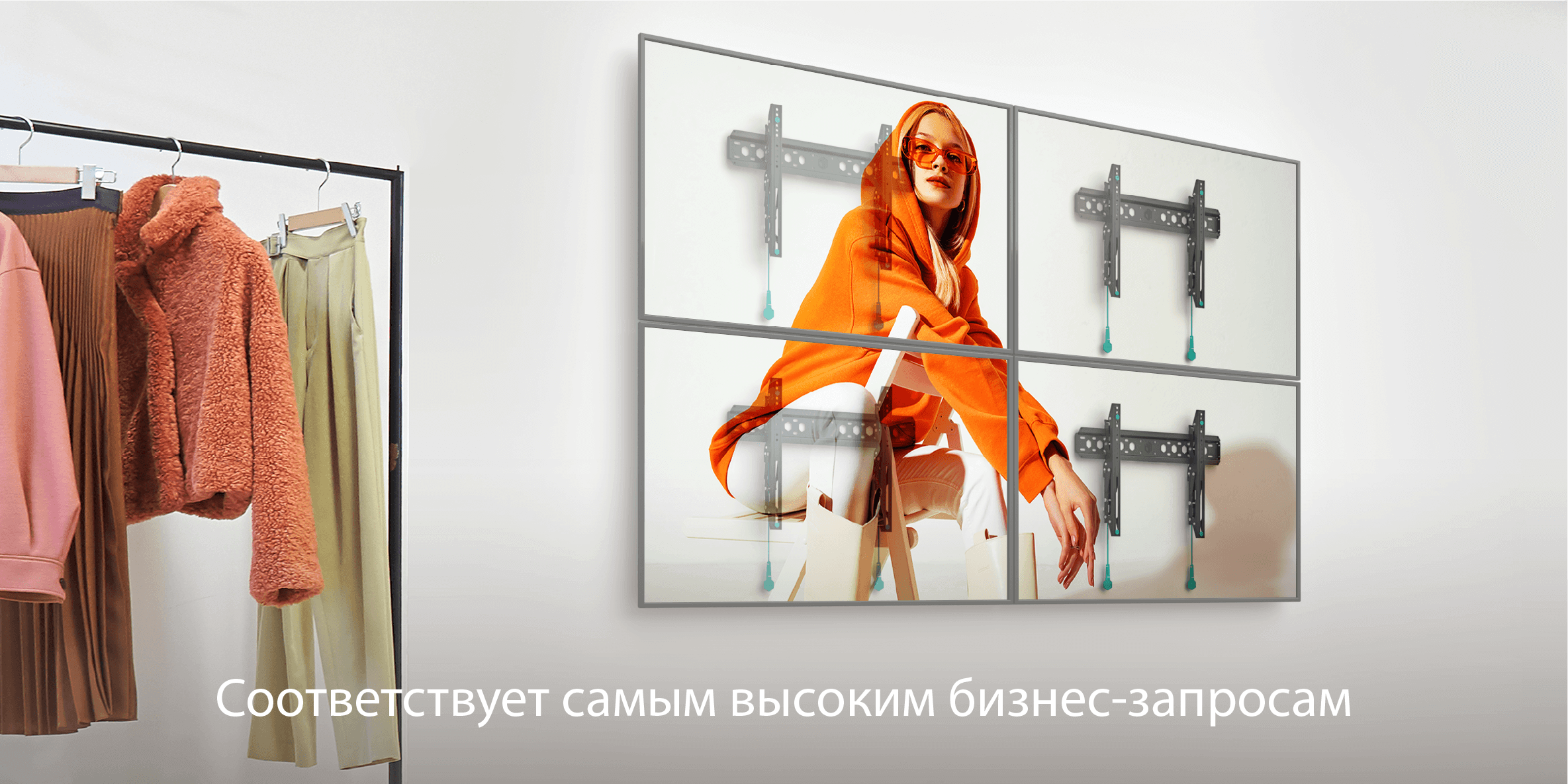 ONKRON кронштейн для телевизора 43"-85" наклонный, чёрный TM6