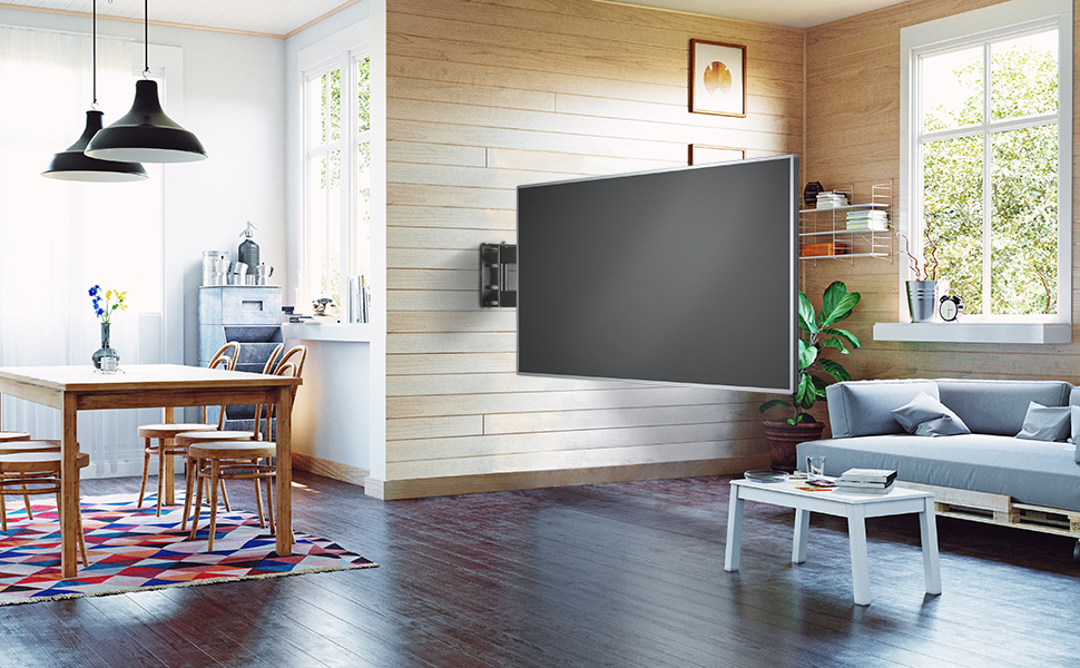 mobile tv stand ts1881 in office