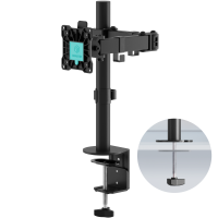 ONKRON кронштейн для монитора 13"-34" настольный, чёрный D121E - вид 1 миниатюра