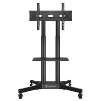 ONKRON мобильная стойка для ТВ 32"-65", макс 45.5, чёрная TS1351