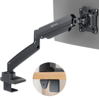 ONKRON кронштейн (держатель) для монитора 13"-32" дюймов настольный, чёрный G80 - вид 2 миниатюра