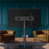 ONKRON стойка для телевизора с кронштейном 32"-65", чёрная TS5550 - вид 13 миниатюра