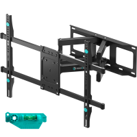 ONKRON Кронштейн для ТВ 40"-75", макс. 70 кг, наклонно-поворотный, чёрный M6L-B - вид 1 миниатюра