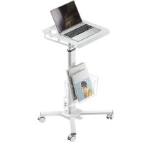 Передвижной стол с регулировкой высоты, белый LMG30 - вид 1 миниатюра