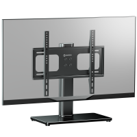 ONKRON подставка для телевизора 26"-55" настольная, чёрная PT1 - вид 1 миниатюра
