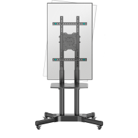 ONKRON стойка для телевизора с кронштейном 32&quot;-65&quot;, мобильная, чёрная TS1351R (ROTO)