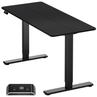 ONKRON моторизированный стол с регулировкой по высоте, черный WDT221E