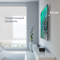 ONKRON кронштейн для телевизора 32"-90" наклонно-поворотный, черный SM6L - вид 2 миниатюра