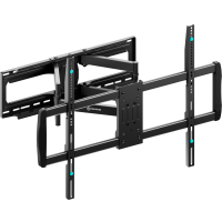 ONKRON Кронштейн для ТВ 55"-100", макс. 75 кг, наклонно-поворотный, чёрный SM4