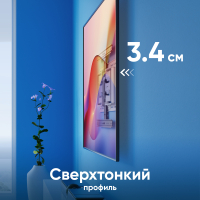 ONKRON Кронштейн для ТВ 32"-90", макс. 50 кг, наклонно-поворотный, чёрно-белый SM6 - вид 1 миниатюра
