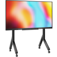 ONKRON мобильная стойка для ТВ 70"-110", макс 125 кг, чёрная TS2081 - вид 2 миниатюра