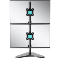 ONKRON кронштейн для двух мониторов 13&quot;-34&quot; настольный, чёрный D208FS