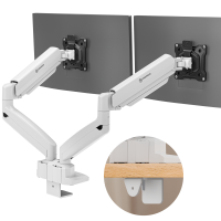 ONKRON кронштейн для монитора 13"-32" настольный, чёрно-белый G160 - вид 1 миниатюра