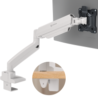 ONKRON кронштейн (держатель) для монитора 13"-32" настольный, чёрно-белый G80 - вид 1 миниатюра